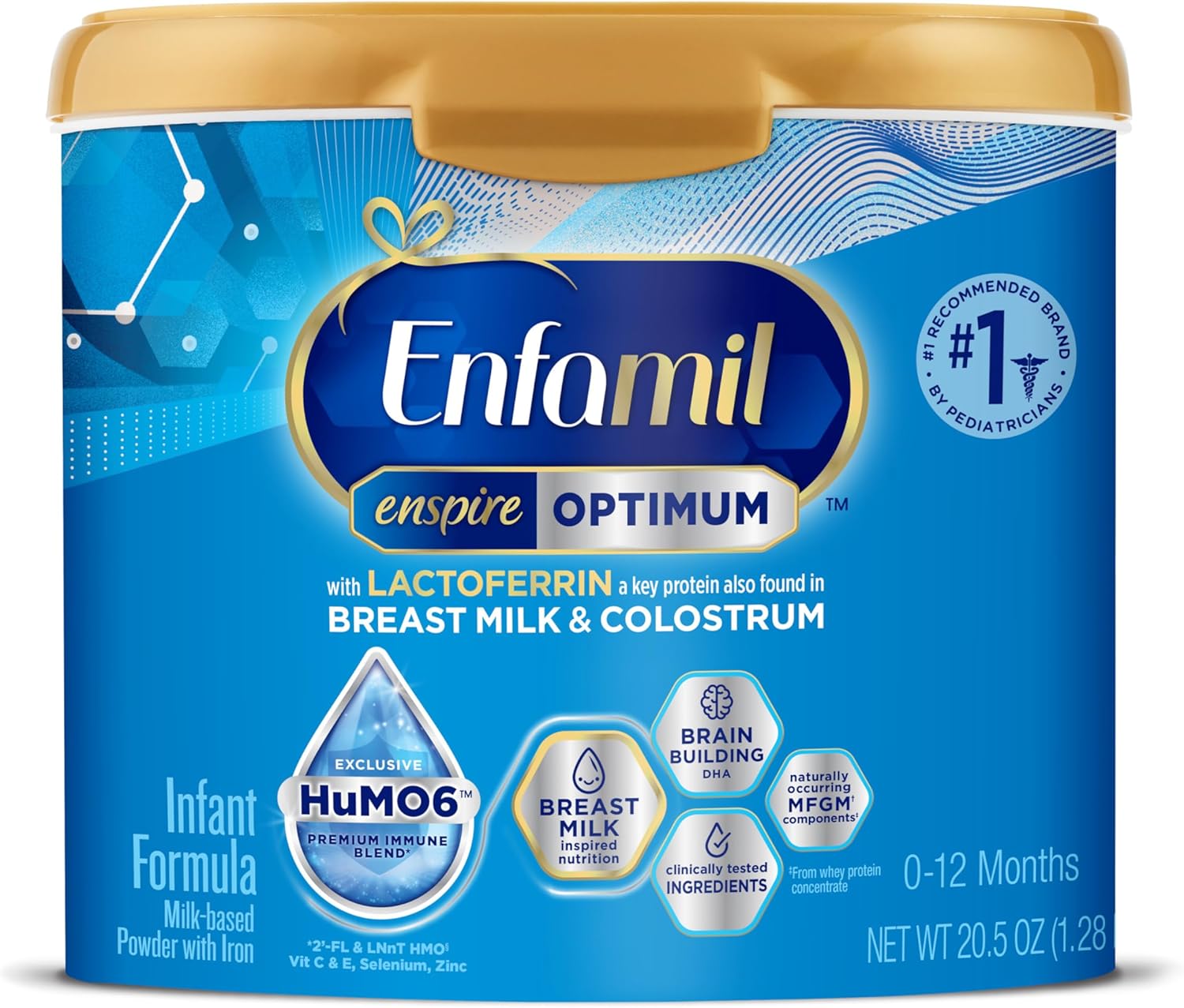 Enfamil Enspire Optimum Baby Formula - Immune-Supporting Lactoferrin