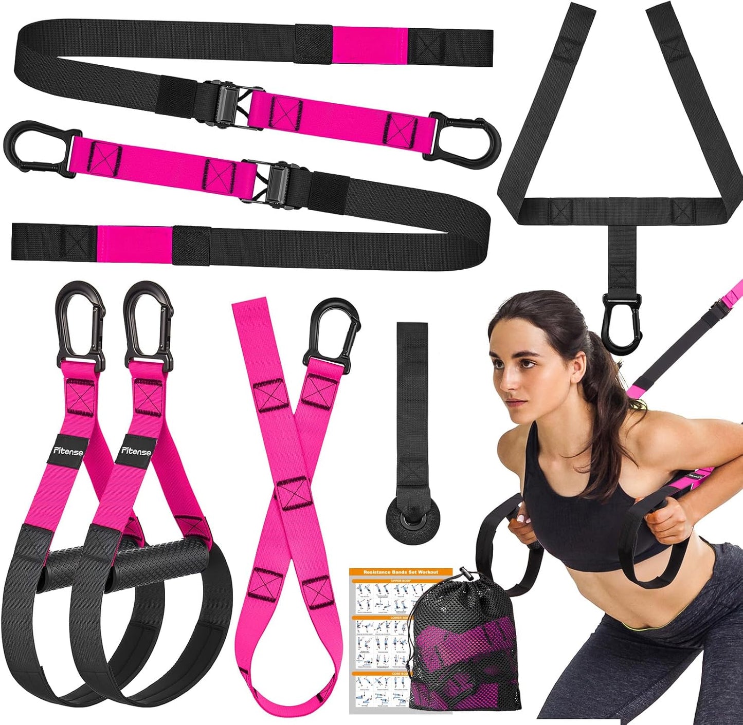 Home Resistance Training Kit for Full Body Workouts Anywhere