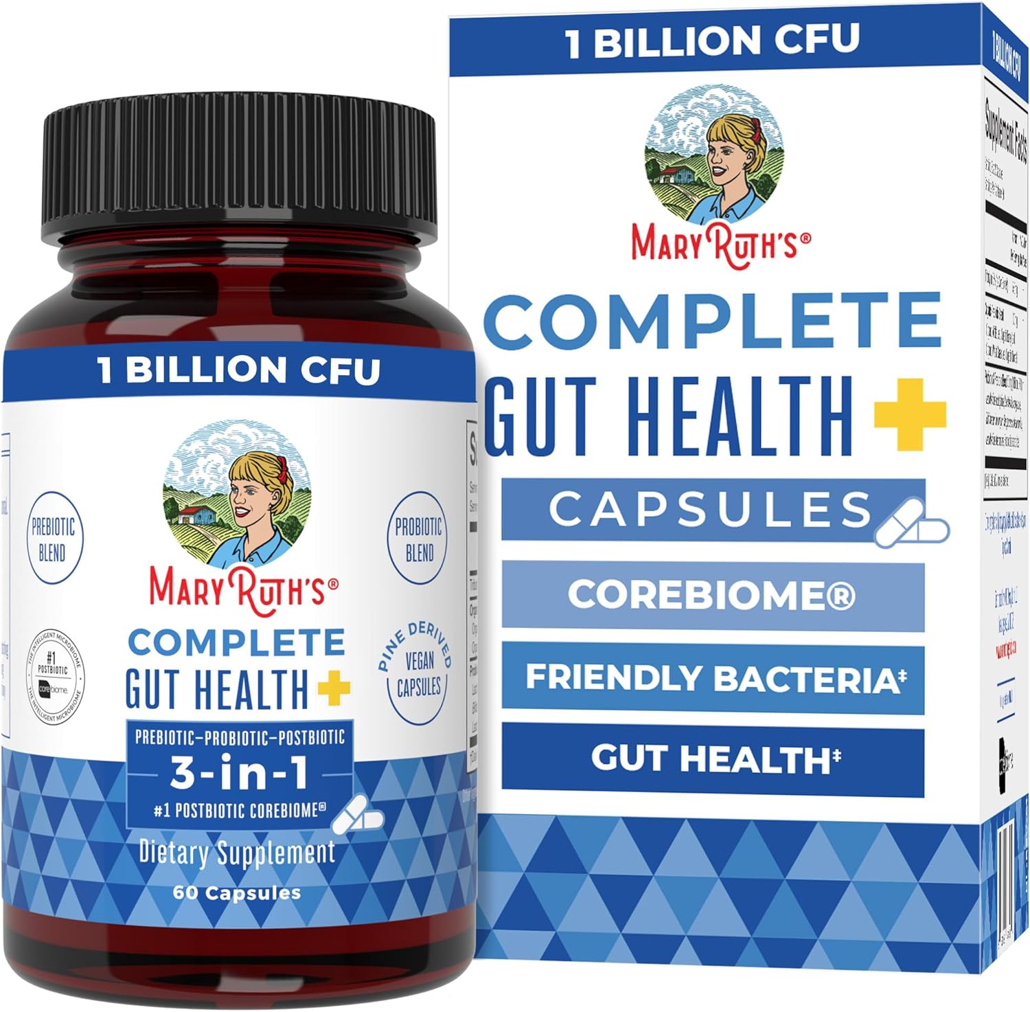 Complete Gut Health+ Capsules for Optimal Vegan Support