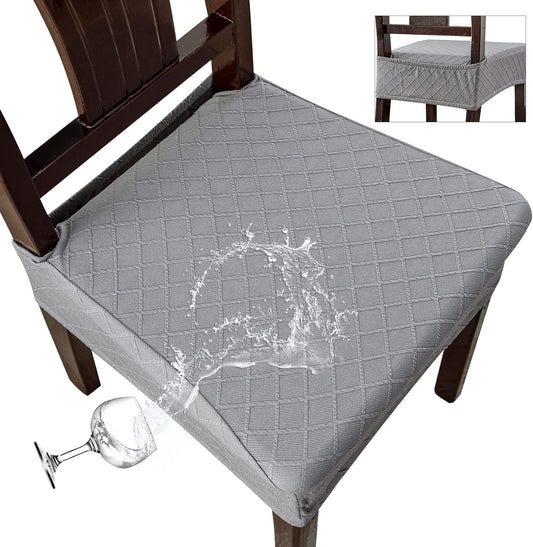 Genina Waterproof Seat Covers for Dining Room Chairs and More