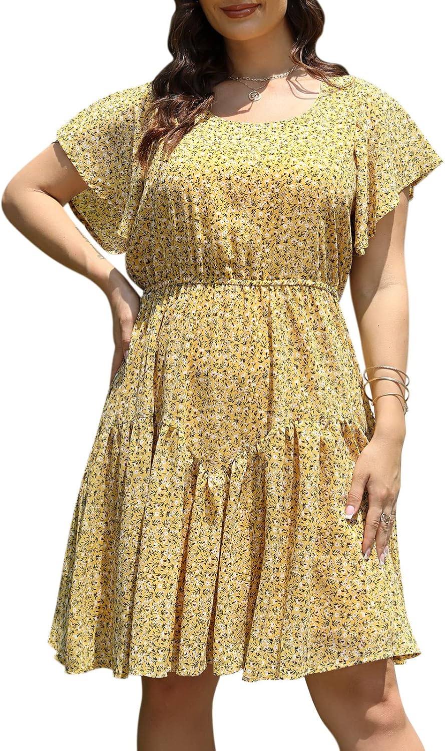 Plus Size Summer Dresses for Curvy Women by Nemidor - Boho Style