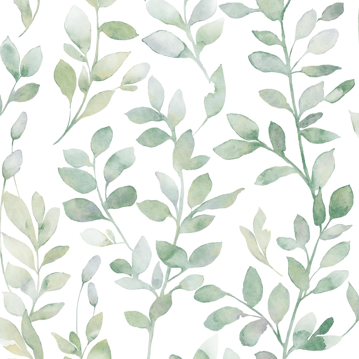 MelunMer Leaf Peel and Stick Wallpaper for Modern Decor