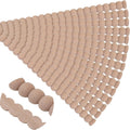 15-Pack 15.75in Unfinished Wood Beaded Trim - Easy to Paint Decorative