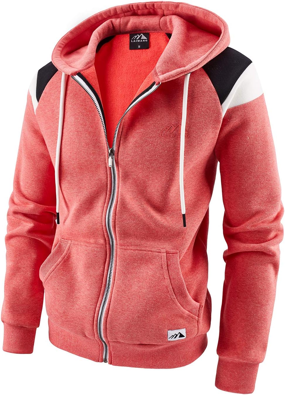 Men's Full Zip Fleece Hoodie for Stylish Warmth and Comfort