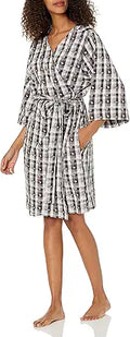 Vera Bradley Womens Cozy Knit Robe (Extended Size Range) - Super Soft