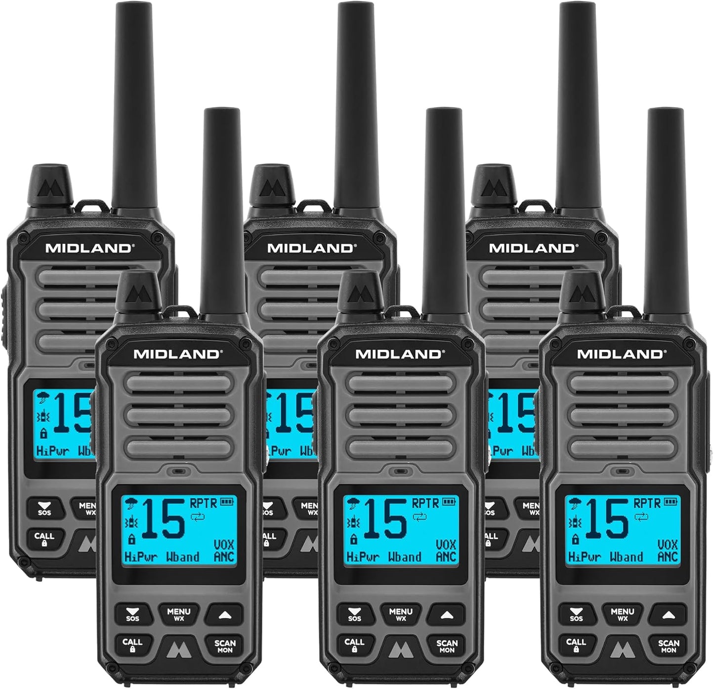 Midland GXT67 Pro GMRS Two Way Radio Bundle for Ultimate Communication