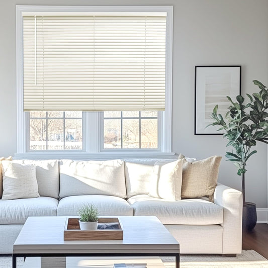 CHICOLOGY Cordless Mini Blinds for Room Darkening & Privacy