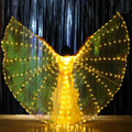 LED Butterfly Wings 40in Kids with Yellow Lights - Glowing Costume