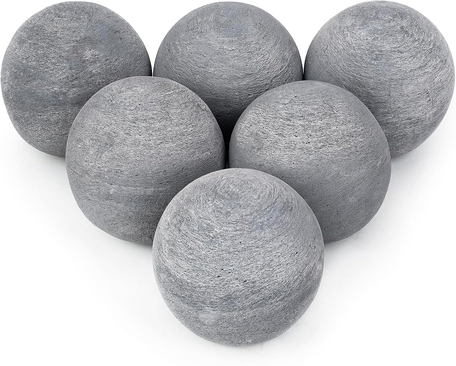 Skyflame Ceramic Fire Balls for Indoor and Outdoor Fire Pits