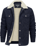 EKLENTSON Men's Corduroy Jackets for Winter Warmth and Style