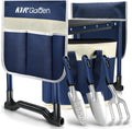 Garden Kneeler and Seat Set - Foldable Bench with Tools