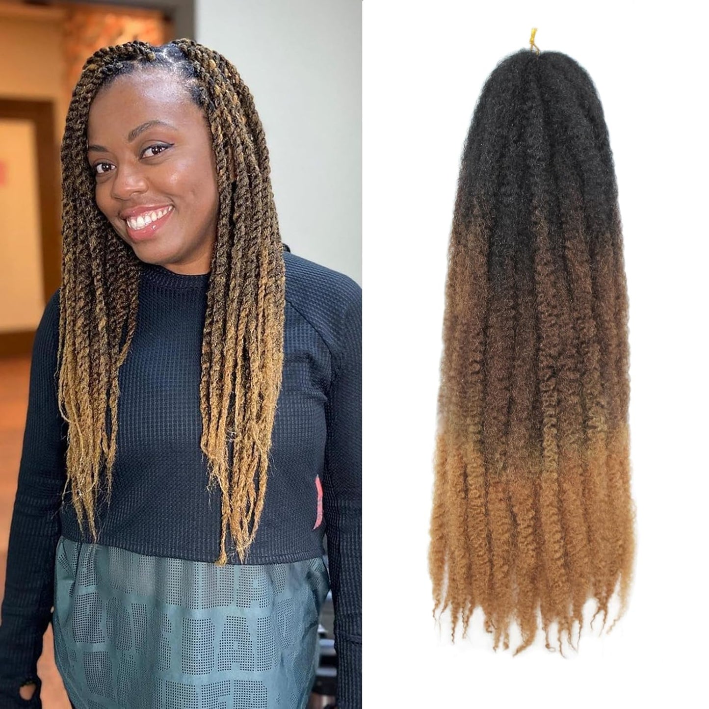 24 Inch Marley Twist Braiding Hair for Stunning Styles