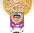 KOHA Pure Shreds Chicken and Beef Entree for Dogs - Low Fat, Shredded