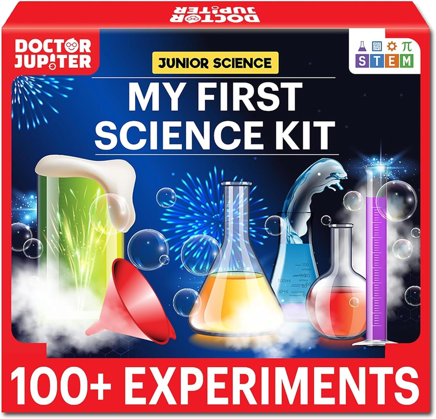 Doctor Jupiter STEM Kit | 100+ Experiments | Educational Fun"
