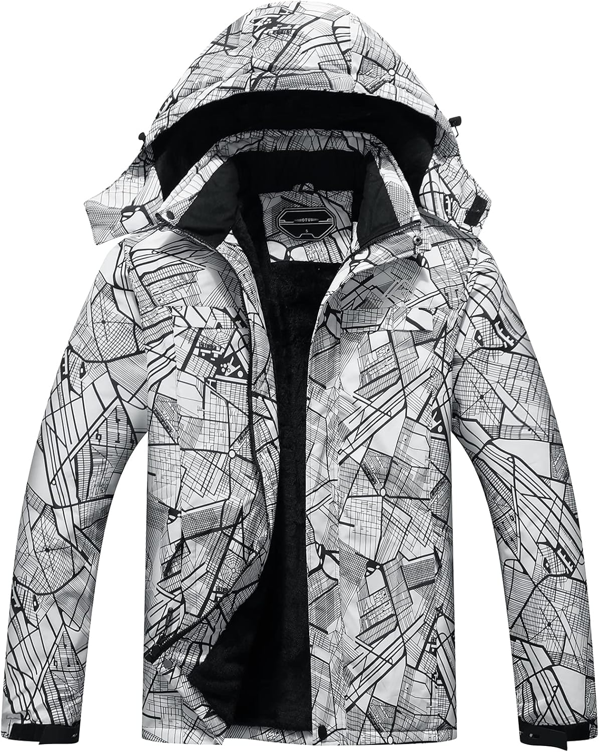 OTU Men's Waterproof Ski Jacket - Stay Warm on the Slopes!