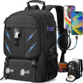 17.3 in Travel Laptop Backpack with Shoe Compartment - TSA Friendly