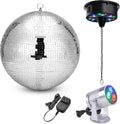 16 Disco Ball with Motor and Light for Party Events and Decor