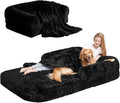 Foldable Human Dog Bed 72x44x11 in - Orthopedic Memory Foam Comfort