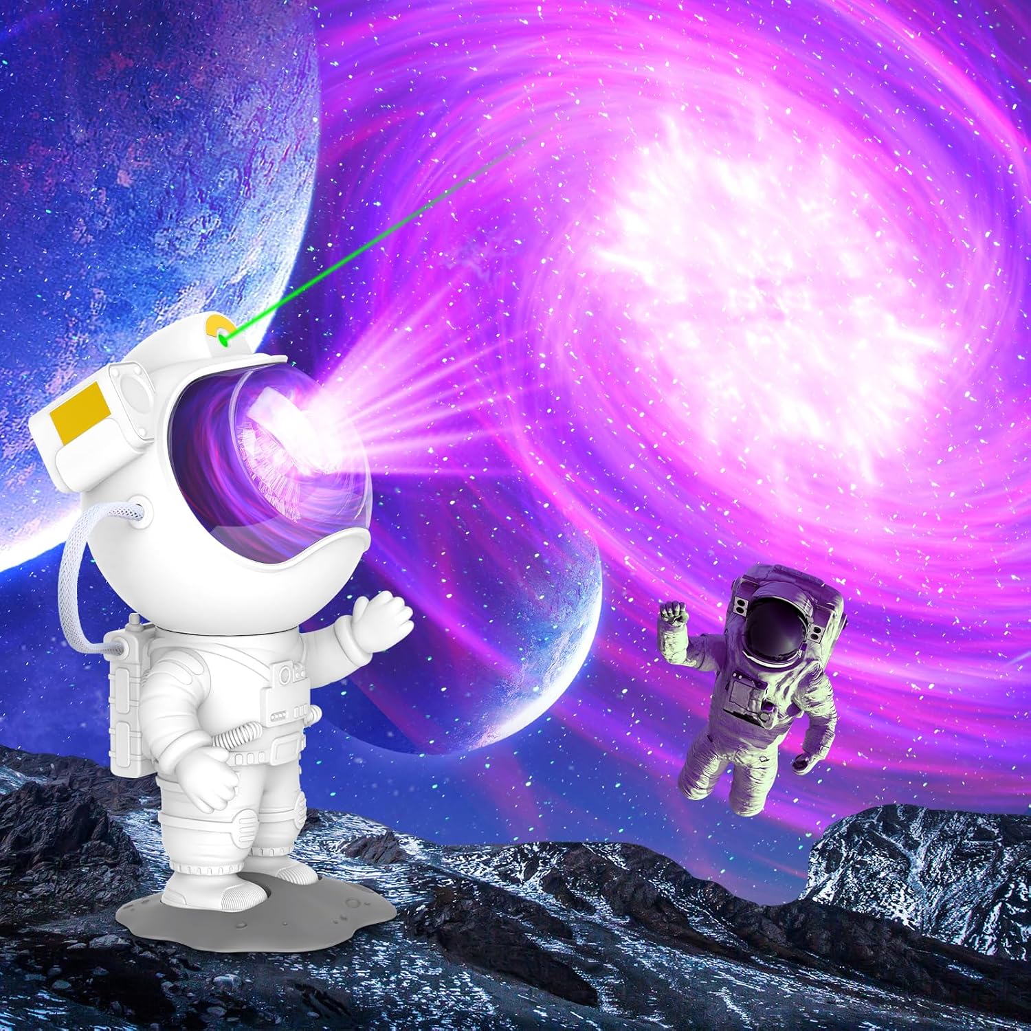 Bluetooth Galaxy Projector by Cadrim