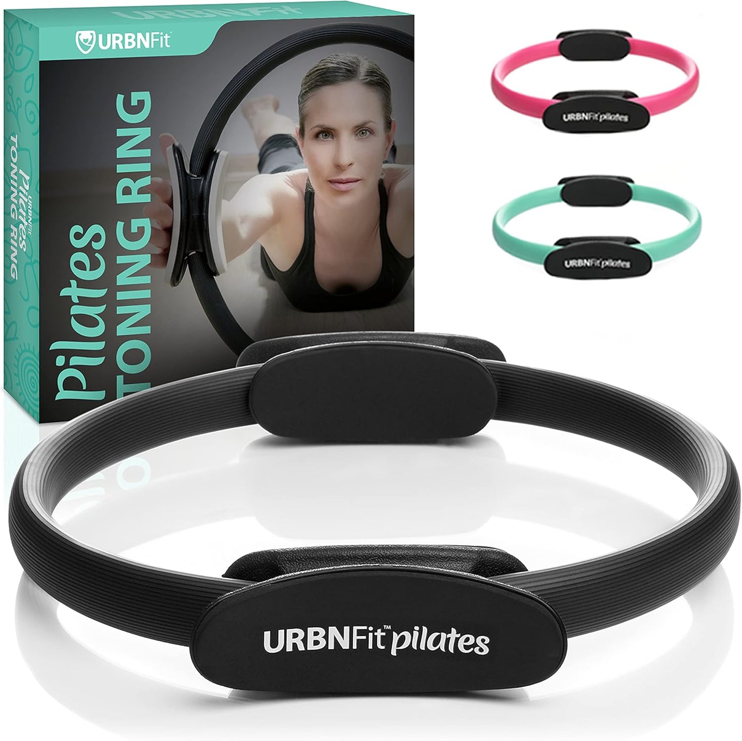 URBNFit 12 Pilates Ring - Dual Grip for Targeted Toning