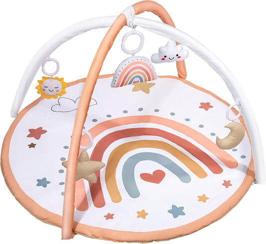 IPOZITO Baby Gym Play Mat for Sensory and Motor Skill Growth