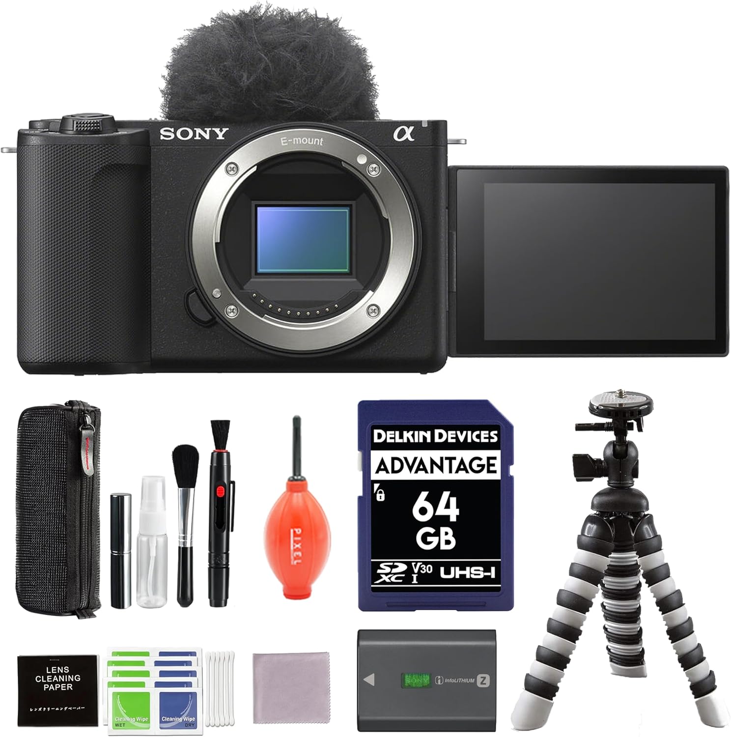 Sony ZV-E10 II Mirrorless Camera Bundle | Advanced Accessories Included