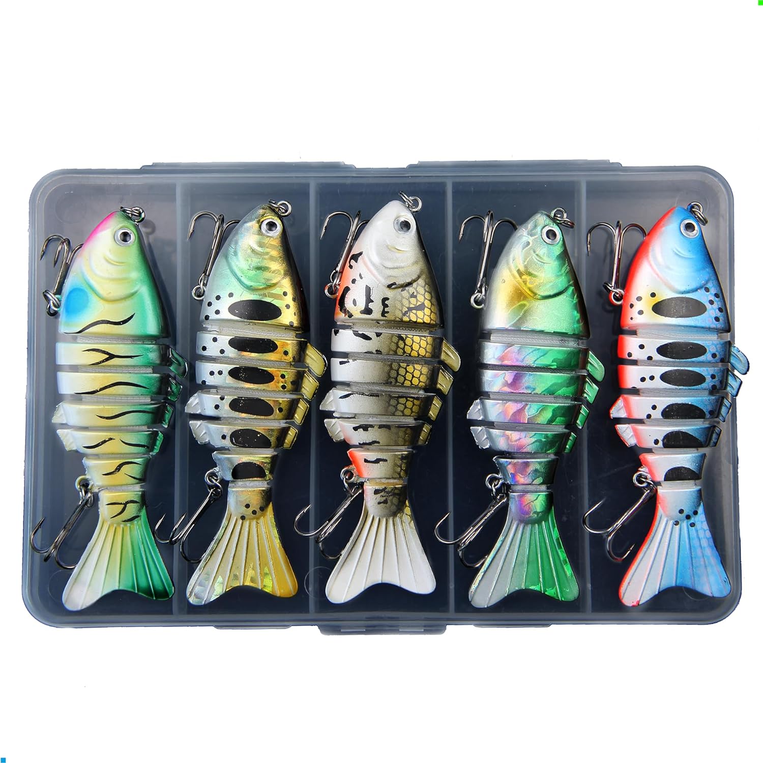 5 Multi-Jointed Swimbaits for Lifelike Fishing