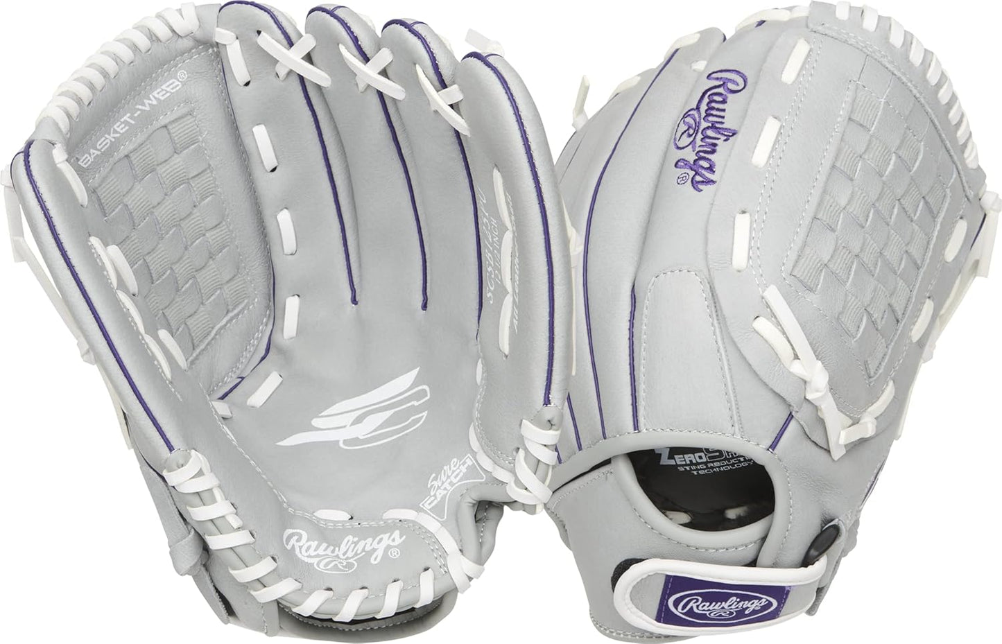Rawlings Sure Catch Youth Softball Glove for Young Athletes