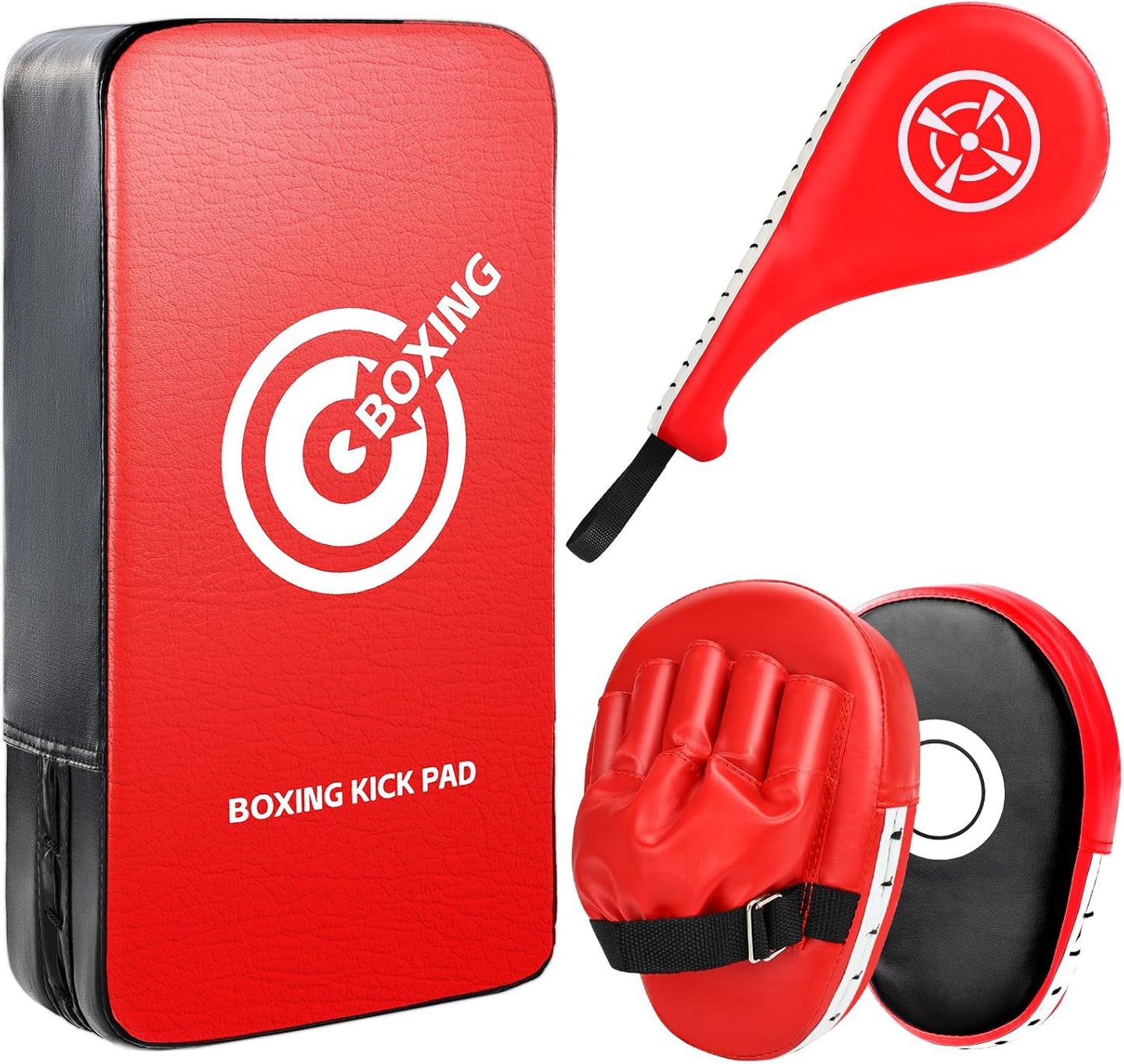 Punching Mitts Kick Pack Set for Boxing and Martial Arts Training