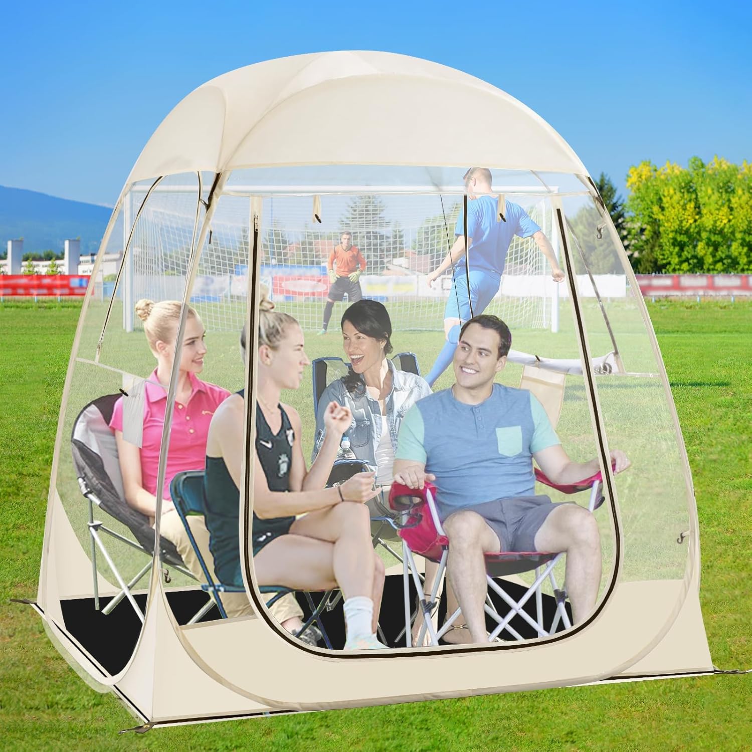 Instant Pop Up Sports Tent - Weatherproof Shelter