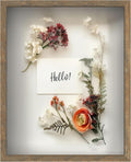 16x20 Driftwood Shadow Box Frame with Soft Felt Back