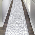 Boho Hallway Runner Rug 2ft6ft' x 14ft - Washable Non Slip Vintage