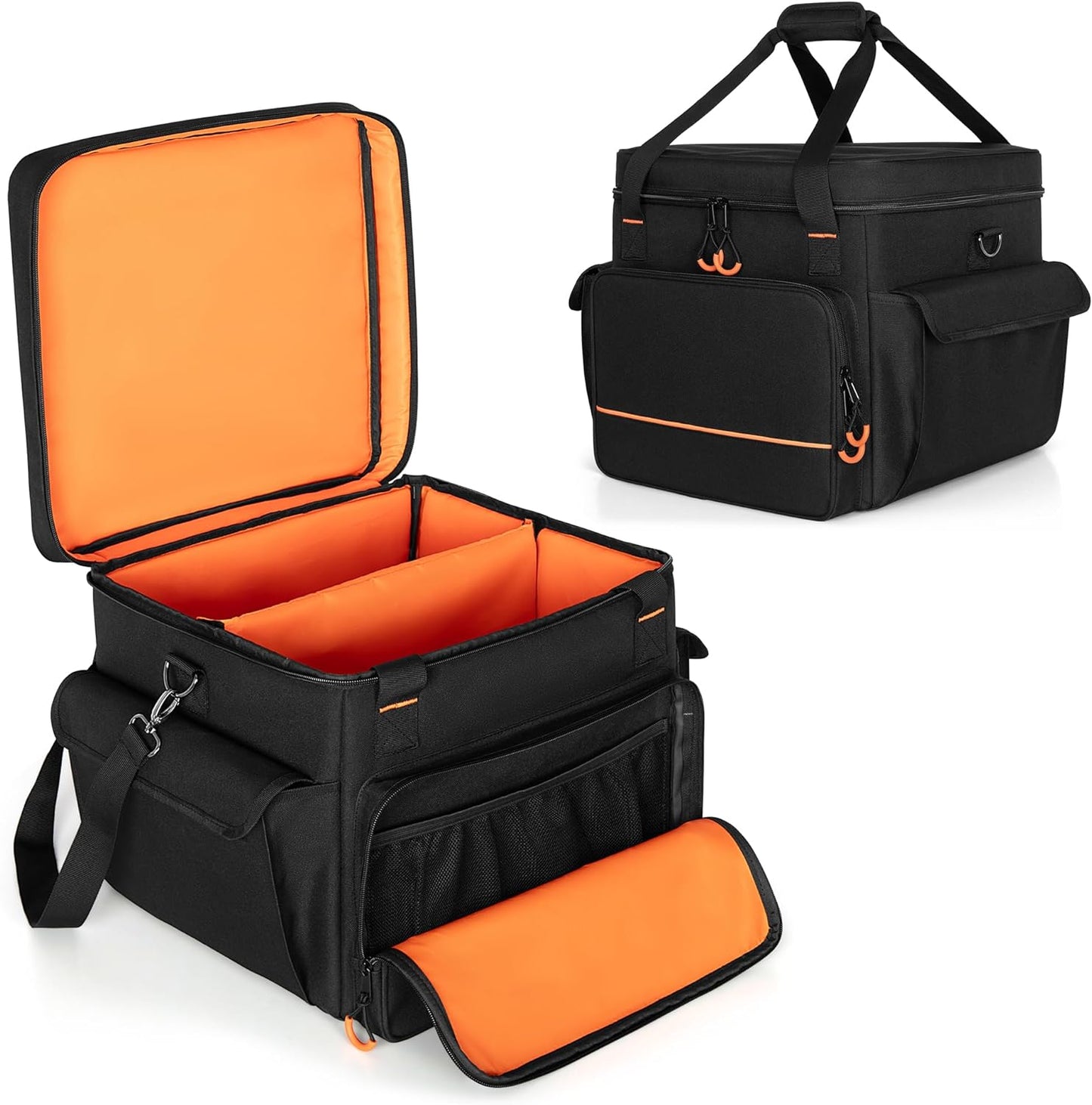 LUXJA Padded Bag for 2 Effect Lights with Accessory Pockets