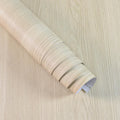 Beige Cherry Wood Peel and Stick Contact Paper - Wide 196in Roll