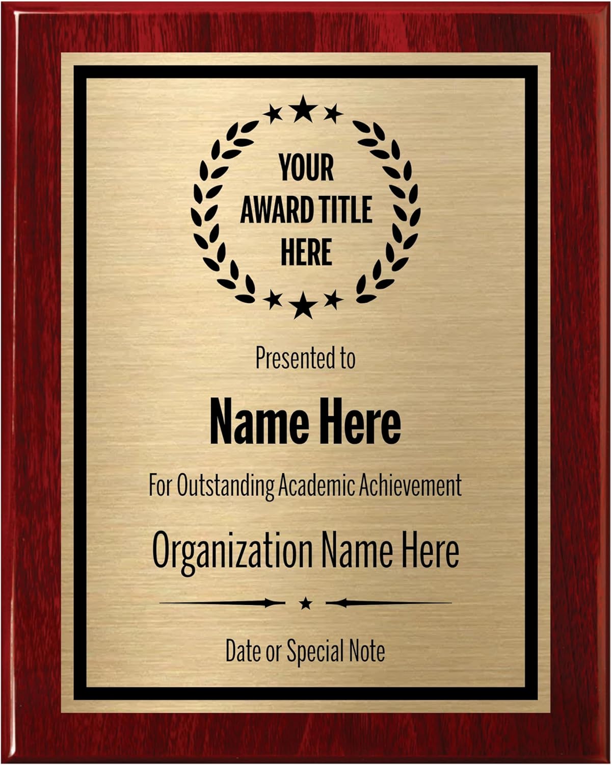 Personalized Award Plaques for Employee Recognition and More