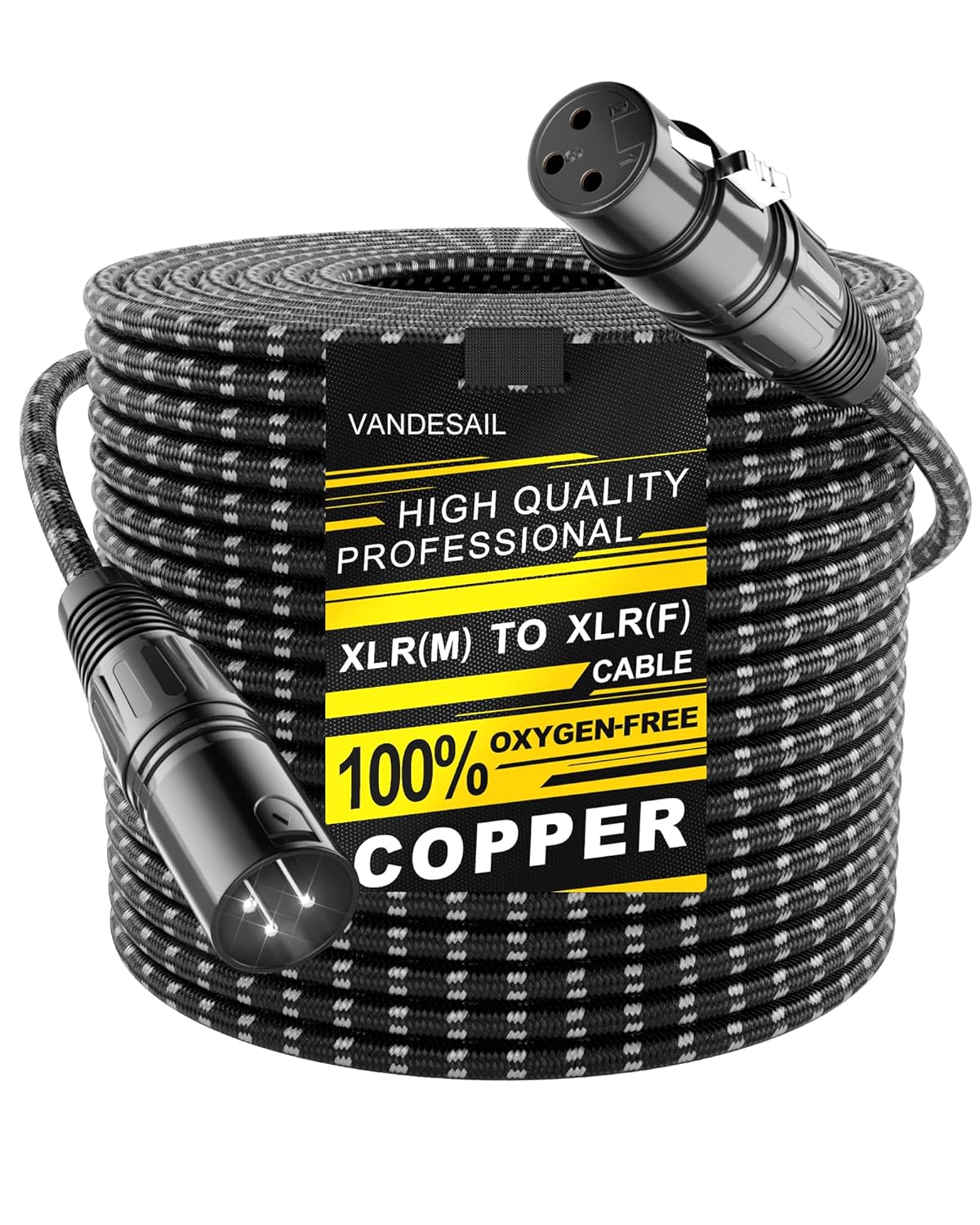 Long XLR Cables 200ft for Superior Sound Quality and Flexibility