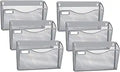 Samstar 6 Pack Mesh Wall Mounted File Holder - Space Saving Organizer