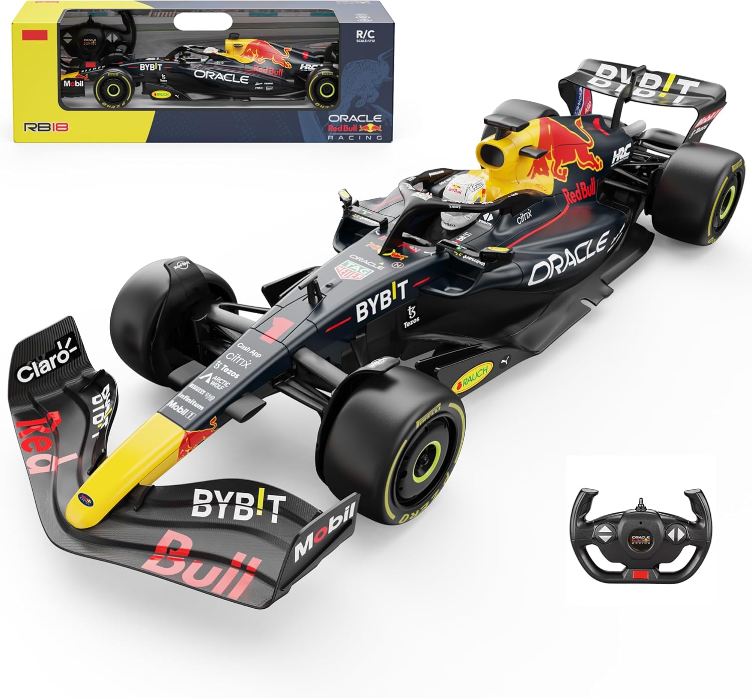 Authentic Licensed 1:12 F1 RedBull Rb18 Car Remote Control Car