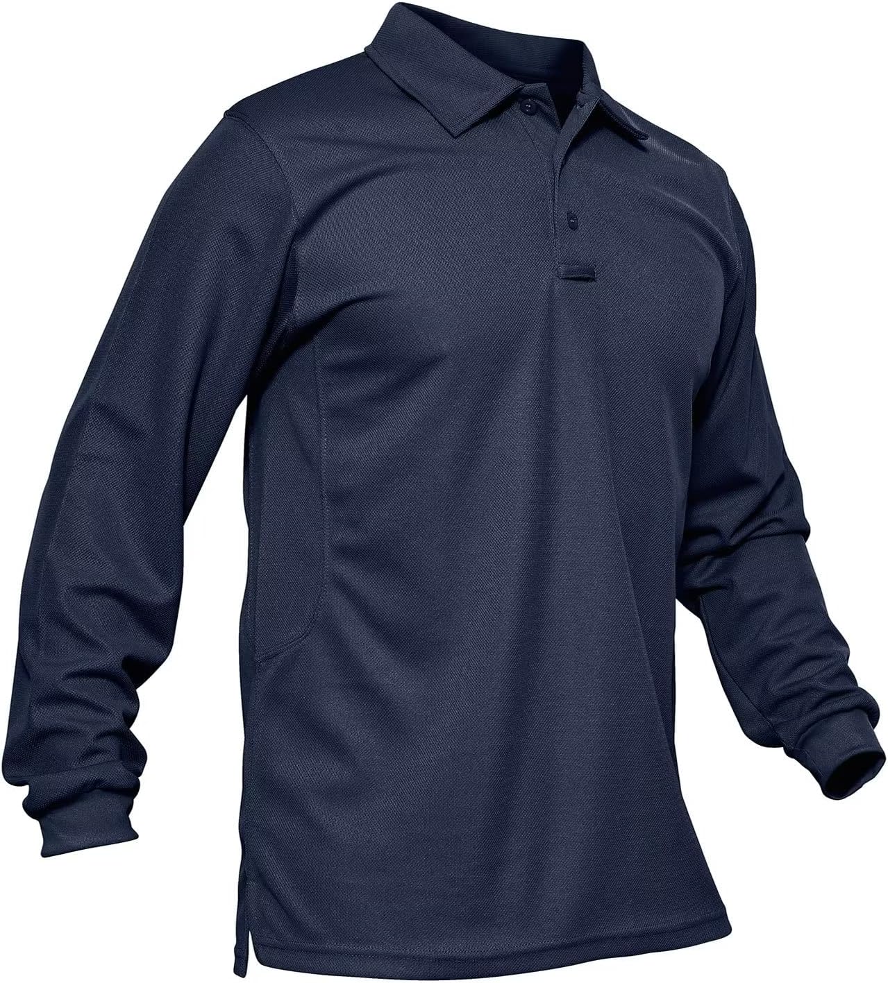 MAGCOMSEN Men's Long Sleeve Polo Shirt for Tactical and Sports