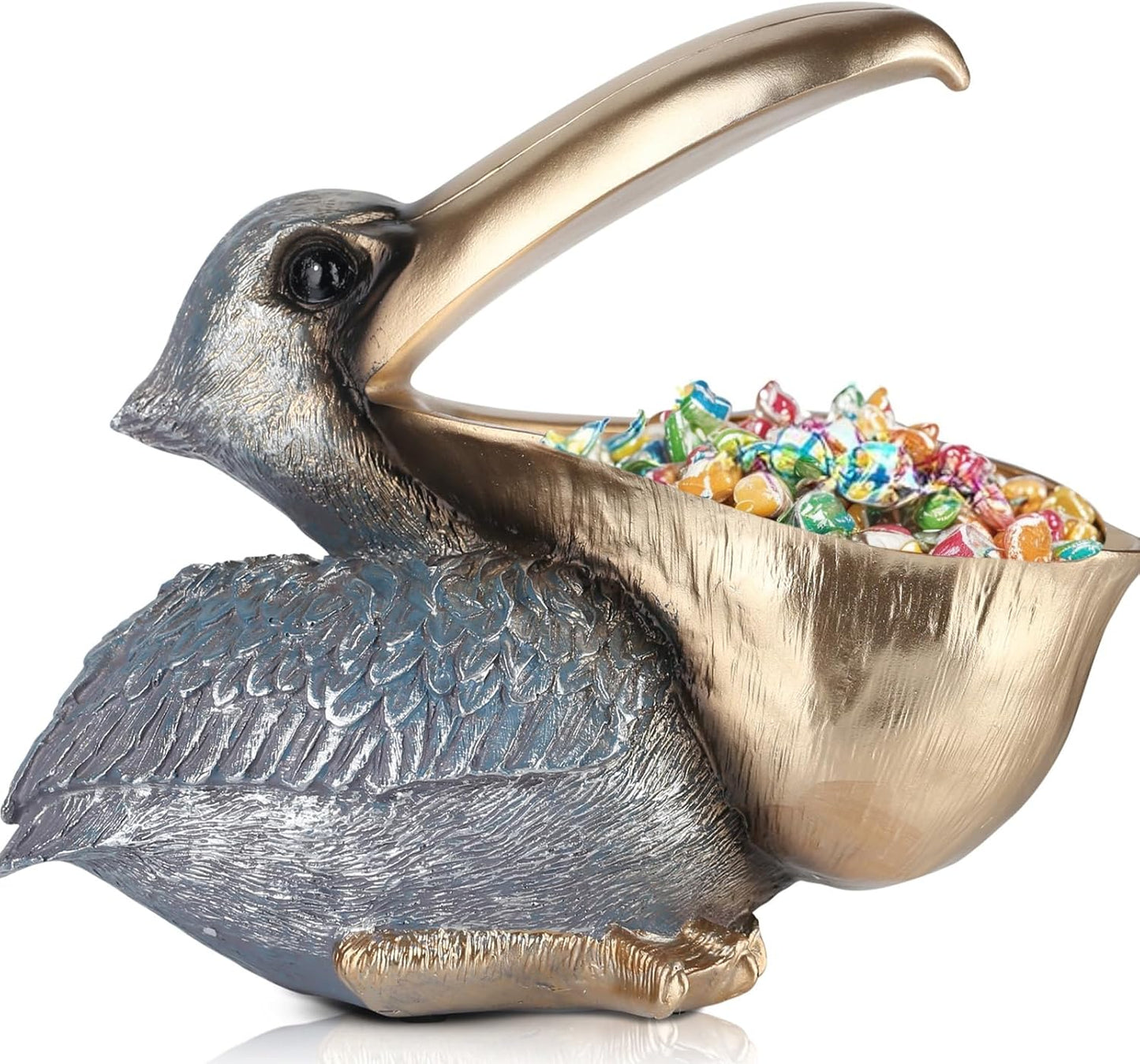Pelican Key Holder Statues for Modern Desk Decor and Gifts