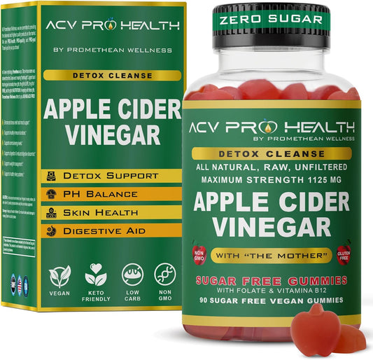 Sugar-Free ACV Gummies for Advanced Keto Detox