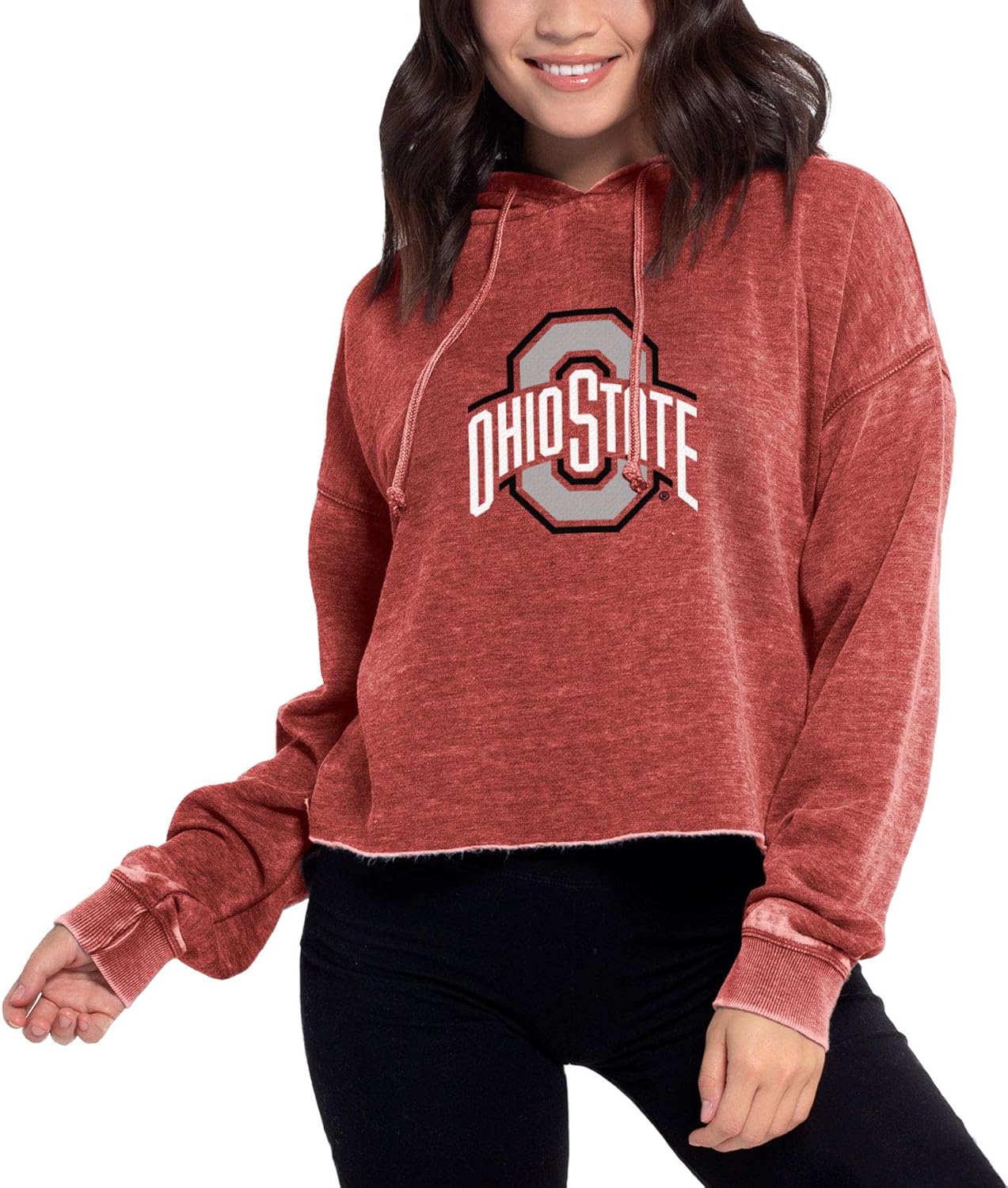 Chicka-d Women's Campus Cropped Hoodie for Stylish Comfort