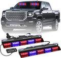 XRIDONSEN 17 in Emergency Dash Police Light Bar - Bright Visibility