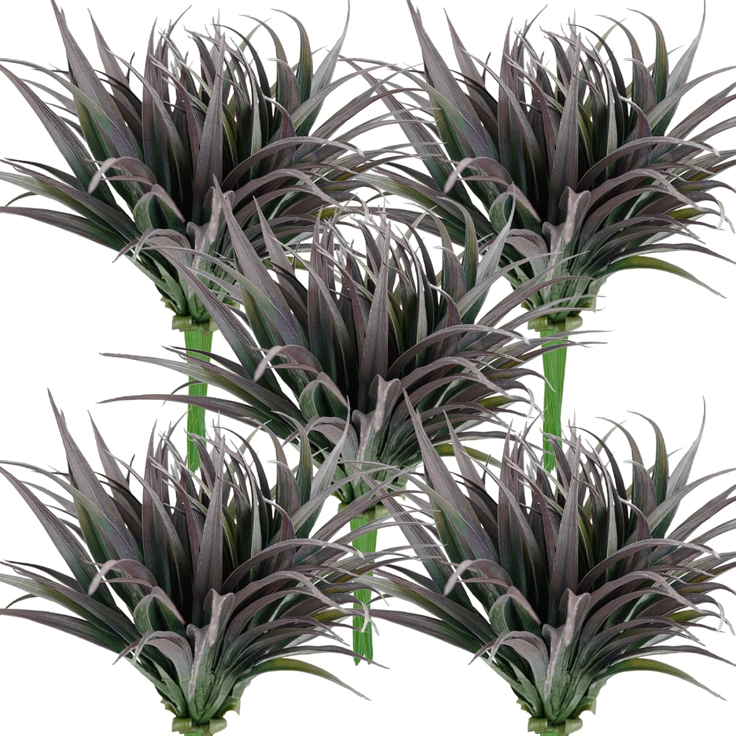 32 Pcs Artificial Grass Fake Plants for Home and Garden Decor