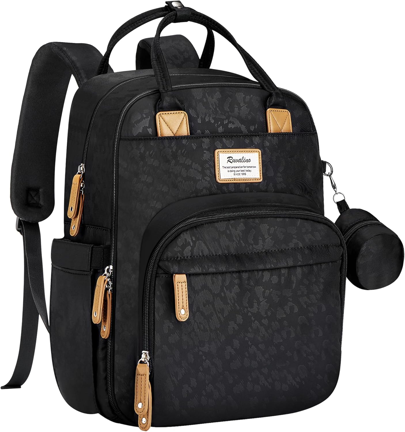 RUVALINO Diaper Bag Backpack - Stylish and Functional Baby Bag
