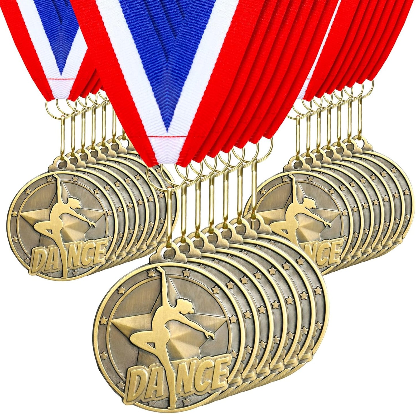 30 Pcs 2ft' Award Medals Bulk for Tournaments and Competitions