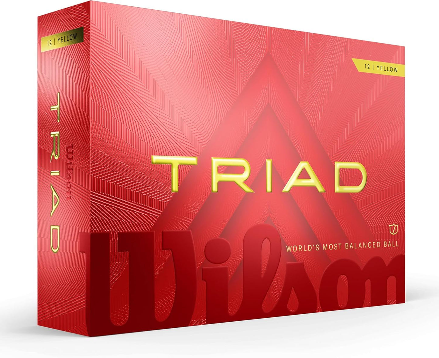 Wilson Staff Triad Golf Balls - 12 Pack for Improved Distance!