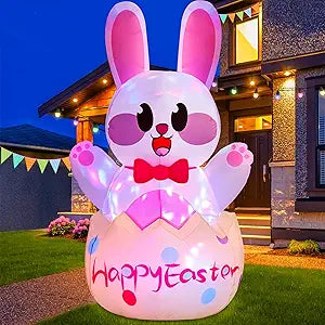 Danxilu 4 FT Easter Inflatables for Festive Outdoor Decor