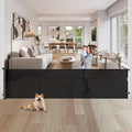 80 Inch Extra Long Retractable Baby Gate for Extra Wide Openings
