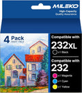 232XL Ink Cartridges Combo Pack Remanufactured Replacement - Reliable